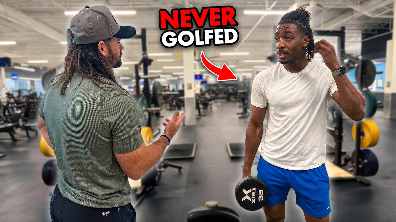 Video thumbnail for Can a FIRST TIME Golfer Break 150?