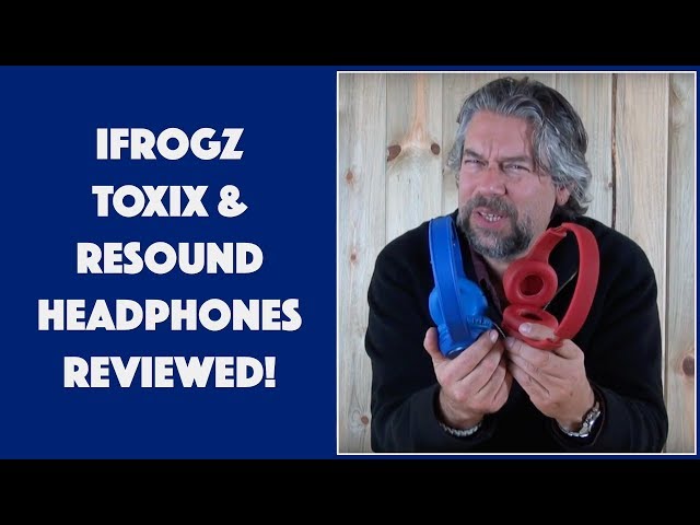 Video thumbnail for iFrogz Toxix and Resound Wireless Headphones -- REVIEWED!