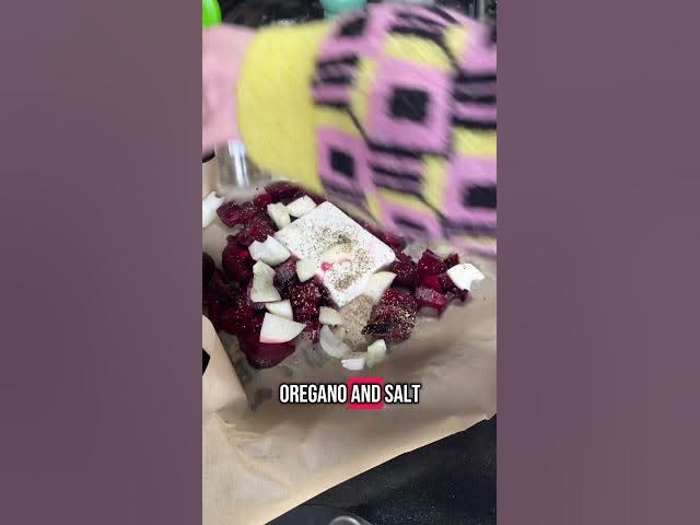 'Video thumbnail for Creamy baked feta and beetroot pink pasta #bakedfetapasta #beetrootpasta'