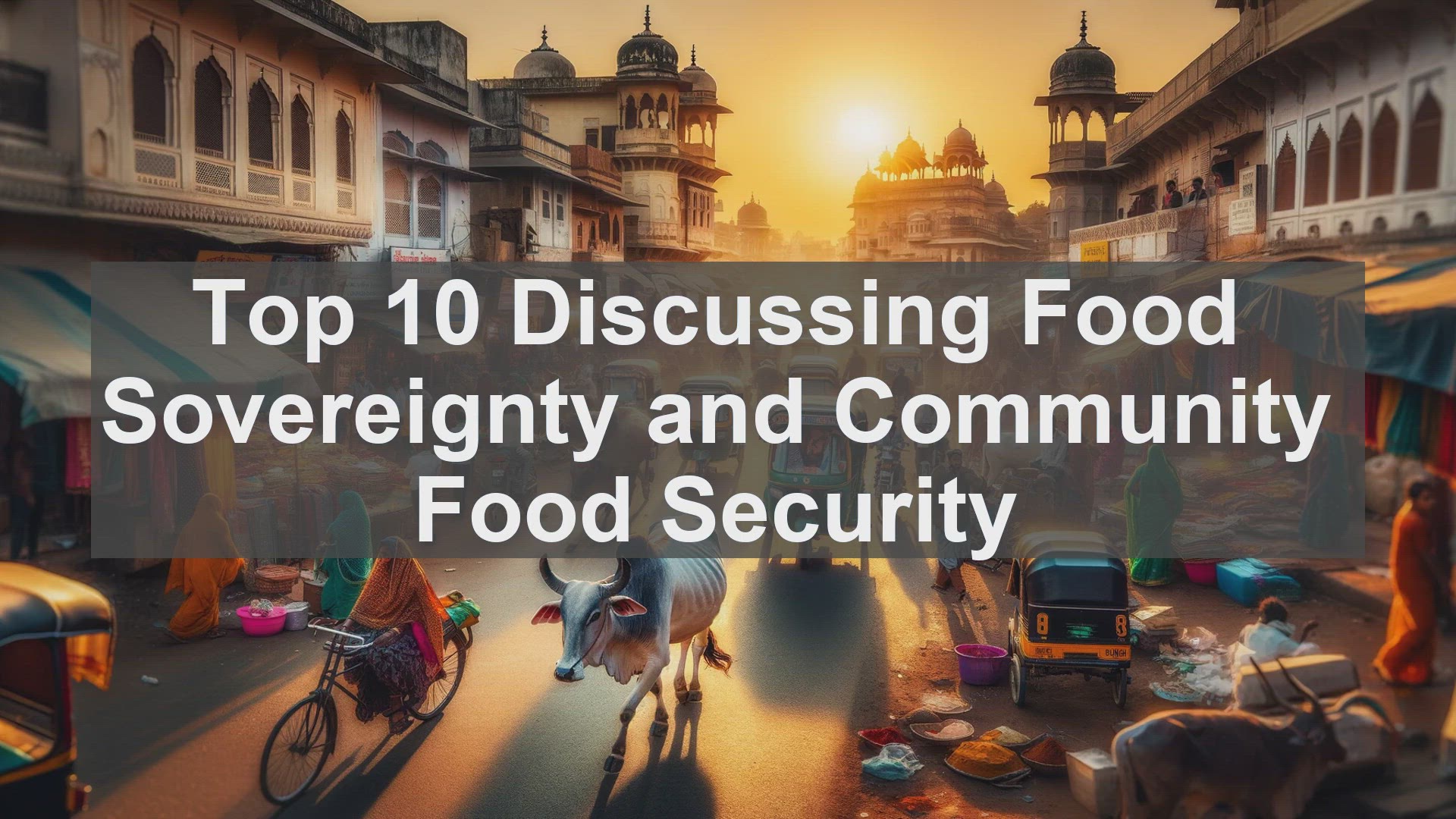 'Video thumbnail for Top 10 Discussing Food Sovereignty and Community Food Security'