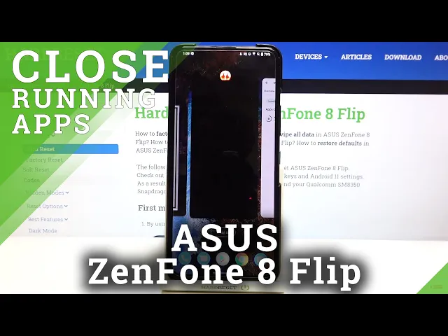 Video thumbnail for How to Turn Off Running Apps in ASUS ZenFone 8 Flip – Close Background Apps