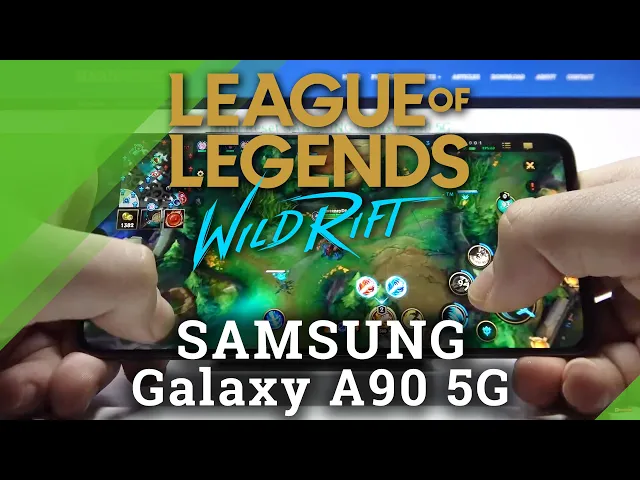 Video thumbnail for Samsung Galaxy A90 5G - League Of Legends Wild Rift | FPS Checkup