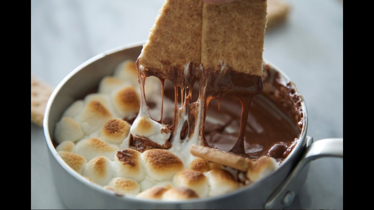 Video thumbnail for Baked S'more Recipe | Byron Talbott