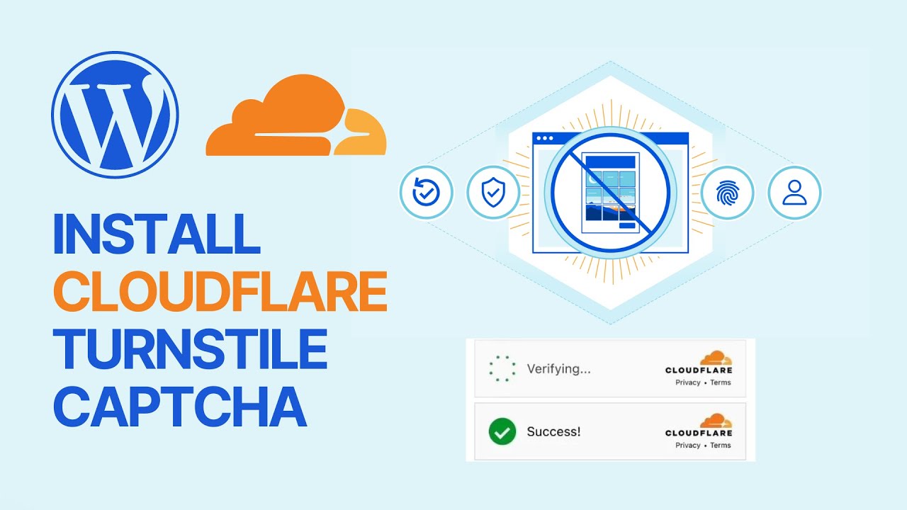 'Video thumbnail for How to Install & Add Cloudflare Turnstile CAPTCHA in WordPress Website For Free_ 🔒'