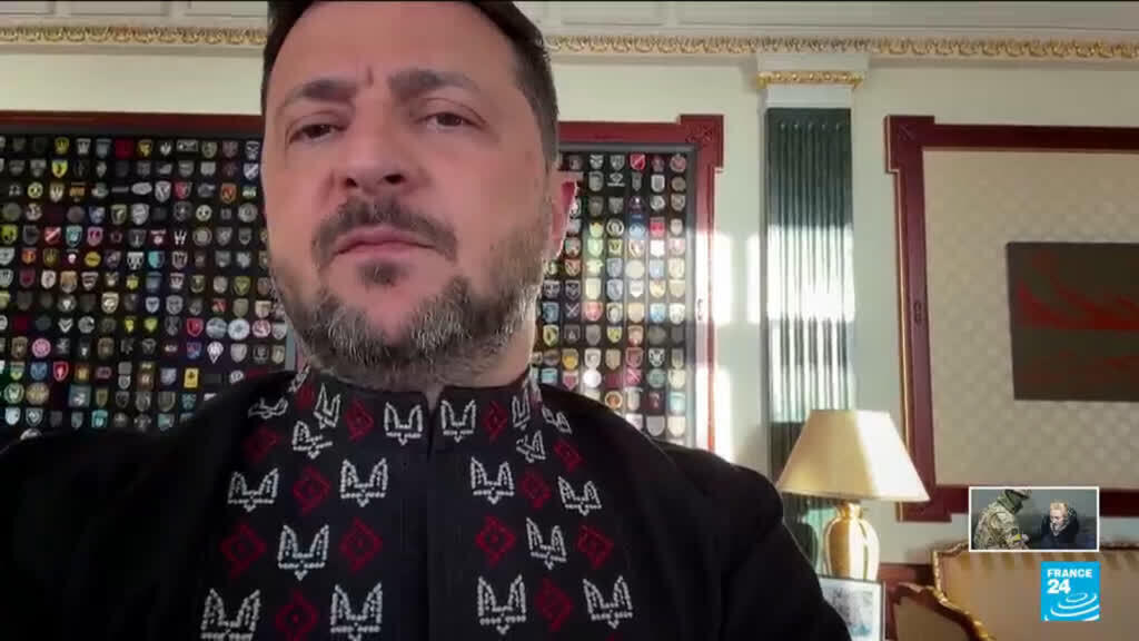 Video thumbnail for Zelensky says Ukraine needs US antiballistic missiles