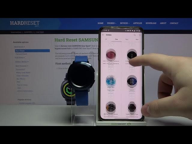 Video thumbnail for How to Install Additional Watch Faces in SAMSUNG Gear Sport – Personalize Home Screen