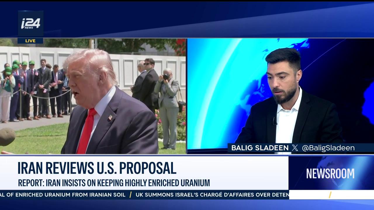 Video thumbnail for Iran reviews U.S. proposal: Report: Iran insists on keeping highly enriched uranium