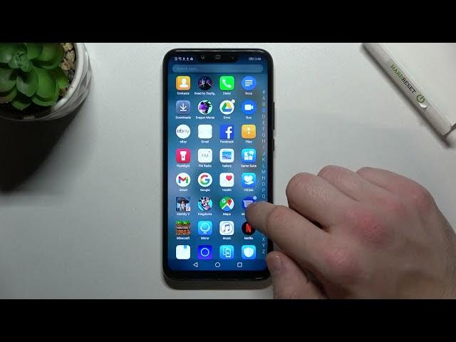 Video thumbnail for HUAWEI Mate 20 lite How to Remove and Restore Messages Icon from Screen