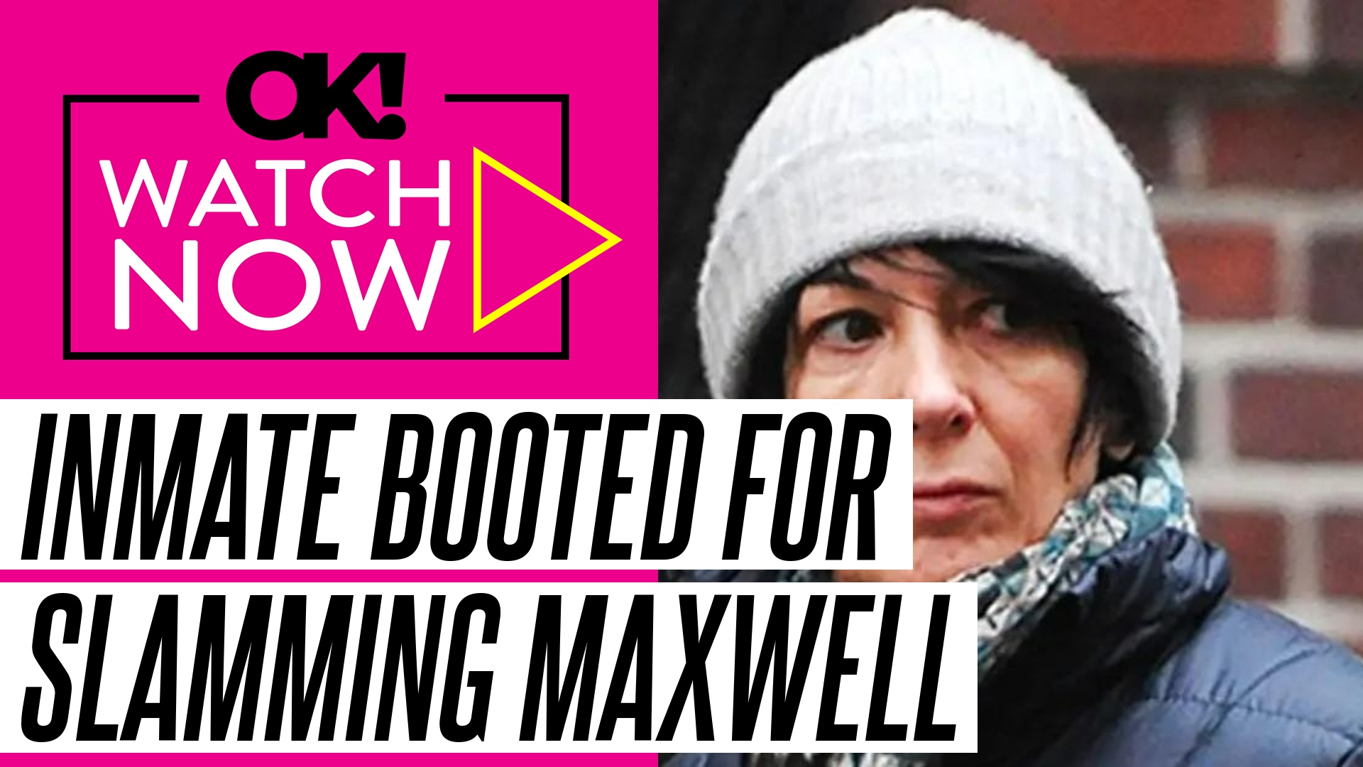 'Video thumbnail for Outspoken Inmate Booted From Ghislaine Maxwell's 'Cushy' Prison After Slamming Her in Interview'