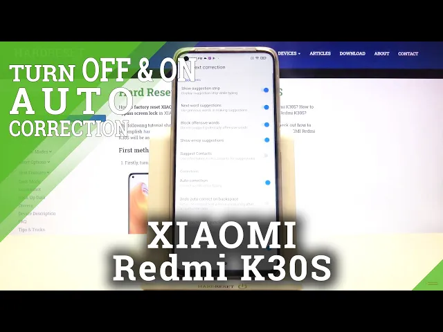 Video thumbnail for How to Disable Auto Correction in Xiaomi Redmi K30s – Find Text Correction Settings