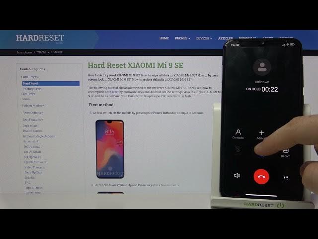 Video thumbnail for XIAOMI Mi 9 SE Incoming Call Presentation