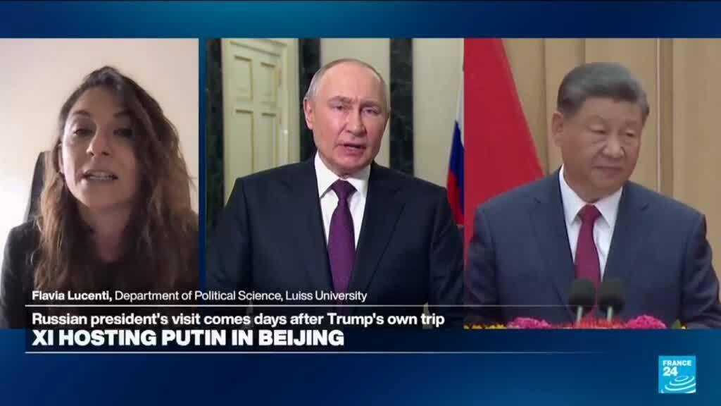 Video thumbnail for Beijing as centre stage: Trump & Putin mark 'series of diplomatic visits to the court of Xi Jinping'