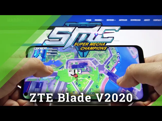 Video thumbnail for ZTE Blade V2020 5G Super Mecha Champions Game Test