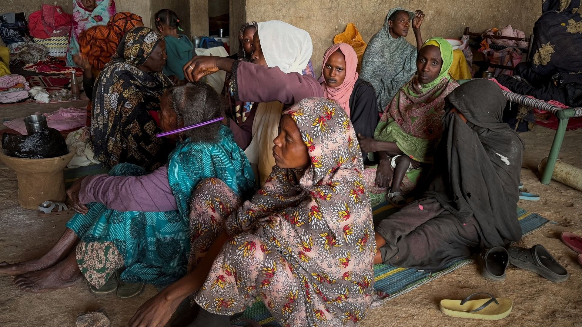 Video thumbnail for Sudan war: Displaced families struggle to access medical care
