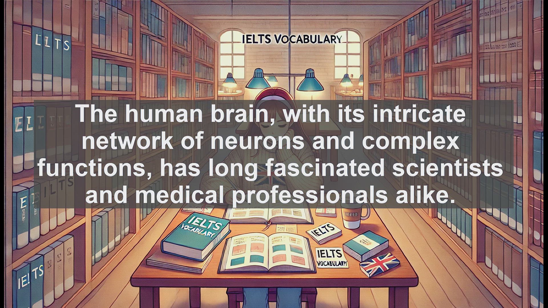 'Video thumbnail for 5000 Must Know IELTS 8.0 Vocabulary - Neurology: Understanding the Science of the Nervous System'