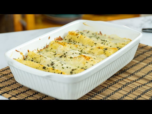 Video thumbnail for Lasanha Caseira de Carne Moída com Mozzarella