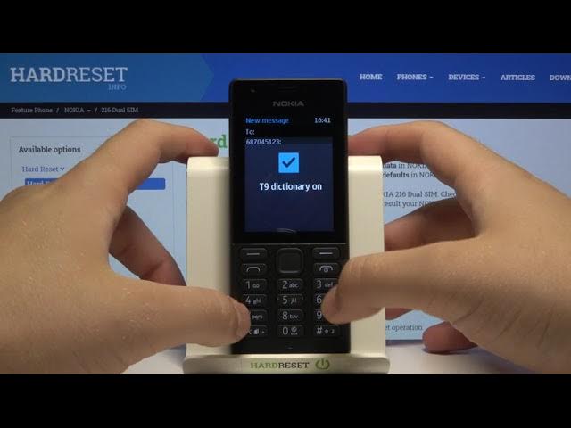 Video thumbnail for How to Send Messages in NOKIA 216 – Text / SMS
