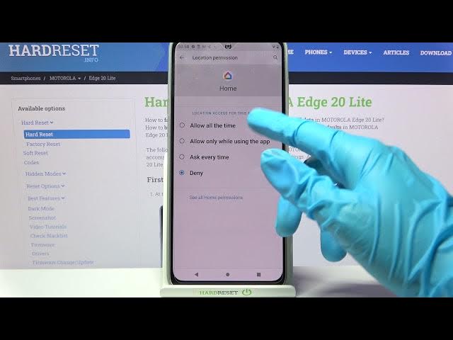 Video thumbnail for How to Change App Permission on MOTOROLA Edge 20 Lite – Manage App Settings