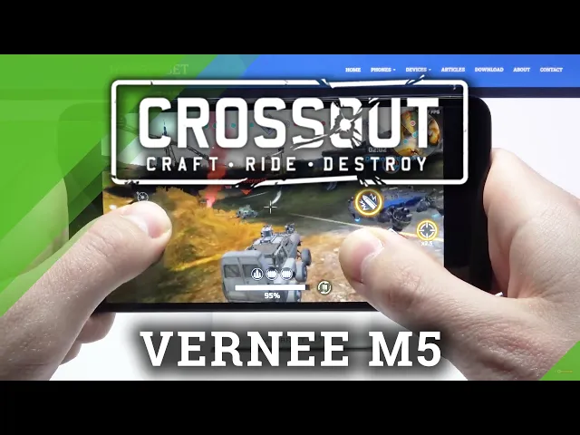 Video thumbnail for Gameplay of Crossout Mobile on Vernee M5 – Efficiency Test