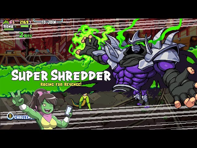 Video thumbnail for TMNT: SHREDDER'S REVENGE (SUPER SHREDDER FIGHT) (MONA LISA)