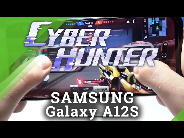 Video thumbnail for Samsung Galaxy A12s - Cyber Hunter Game Review