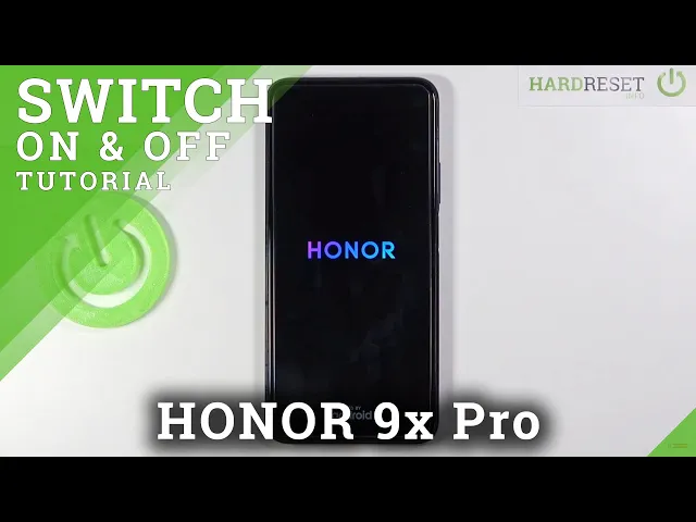 Video thumbnail for Honor 9X Pro - How to Switch On