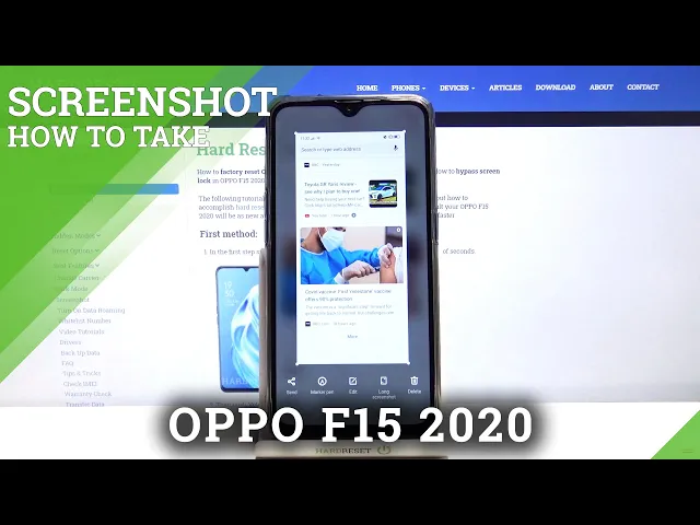 Video thumbnail for How to Take Screenshot in OPPO F15 2020 – Catch Fleeting Content