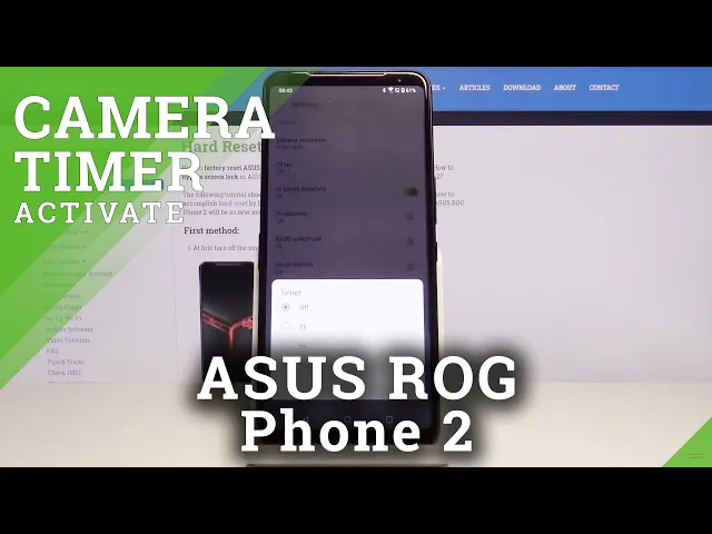 Video thumbnail for How to Activate Camera Timer in ASUS ROG Phone 2 – Camera Settings