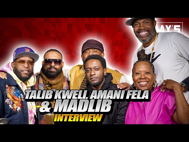 Video thumbnail for Talib Kweli & Amani Fela Cypher + Madlib on ‘Liberation 2’ | SWAY’S UNIVERSE