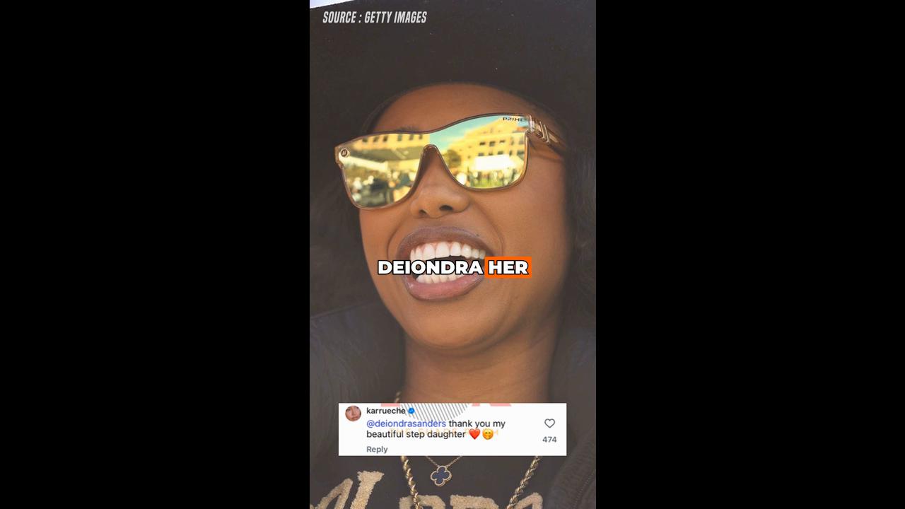 Video thumbnail for Deiondra Sanders Publicly Co-Signs Deion Sanders’ Relationship With Karrueche Tran