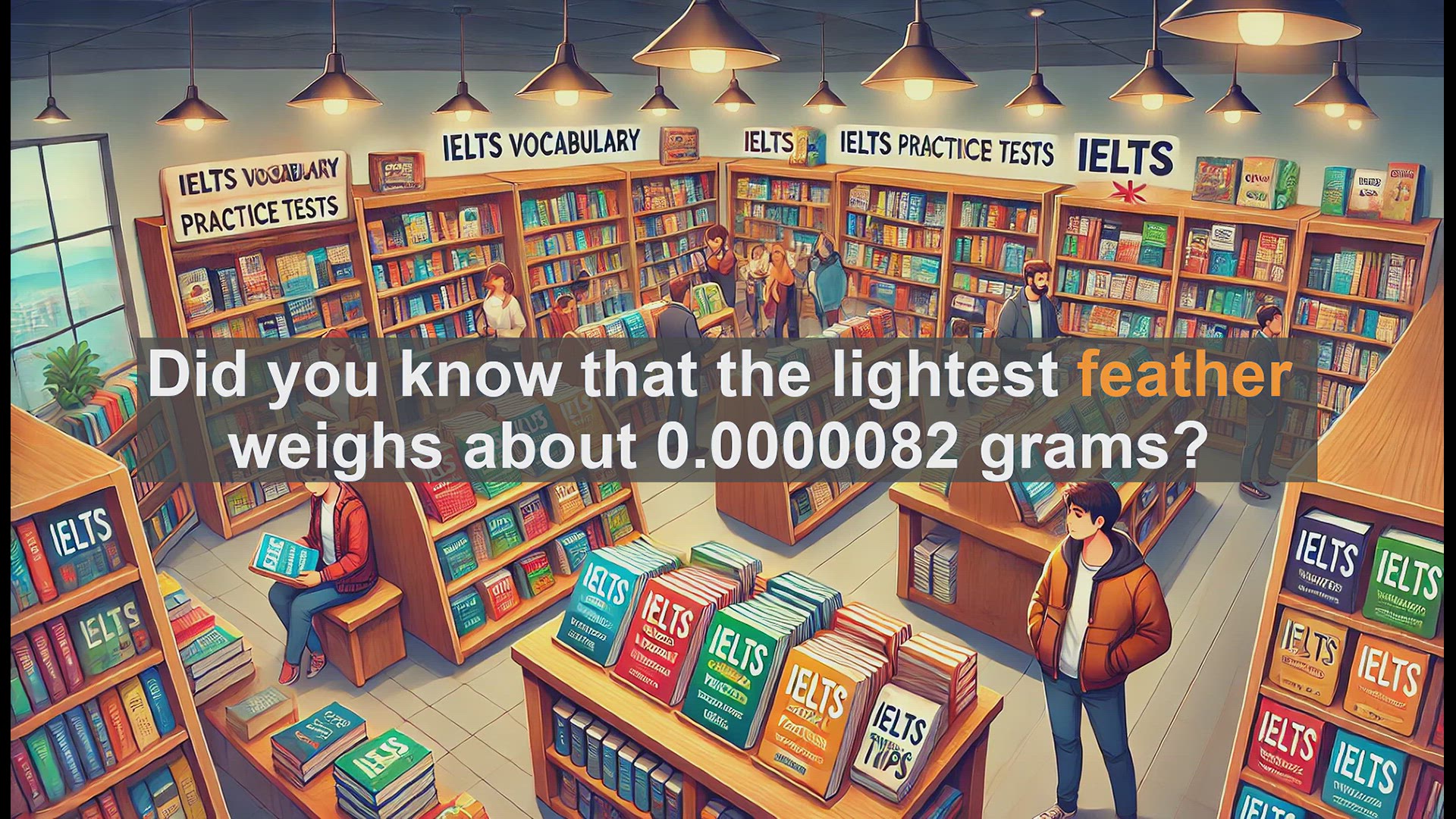 'Video thumbnail for 2500 Must Know IELTS 6.5 Vocabulary - Feather: Essential IELTS Vocabulary Explained'