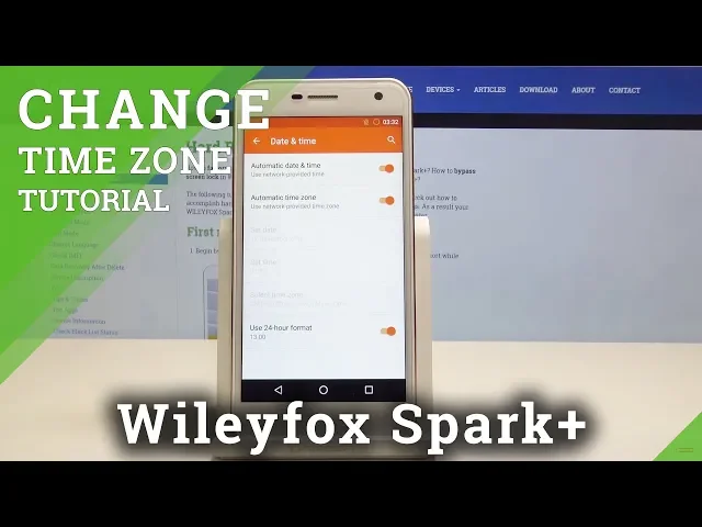 Video thumbnail for How to Change Date & Time in Wileyfox Spark+ - Set Up Time Zone