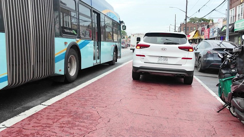 Video thumbnail for Cameras to be installed on B38 and B103 bus routes to ID those who park in bus lanes