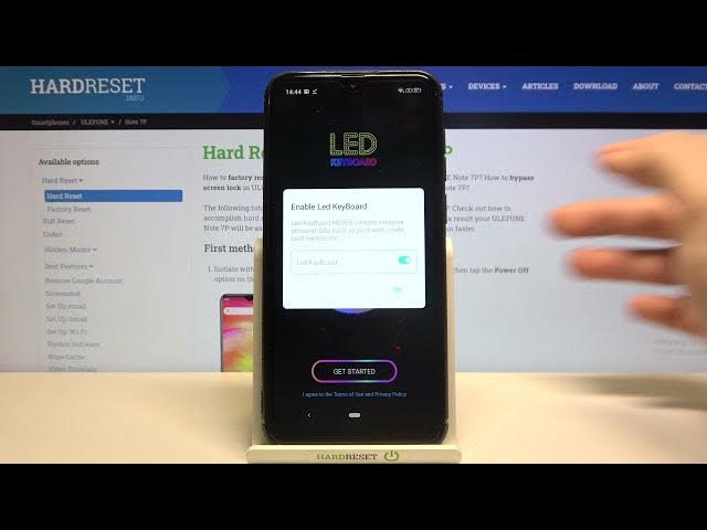 Video thumbnail for How to Download & Install LED Keyboard in Ulefone Note 7P – Find Keyboard Lightning Effects