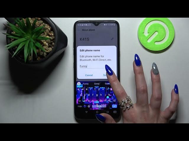 Video thumbnail for How to Change Device Name on LG K41S – Rename Device
