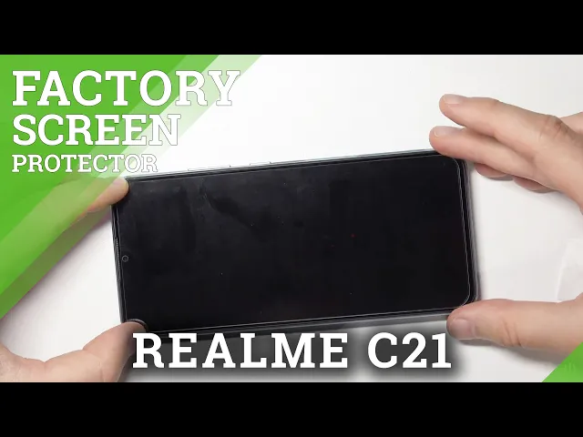 Video thumbnail for How to Apply Tempered Screen Protector on REALME C21 - Install Tempered Glass