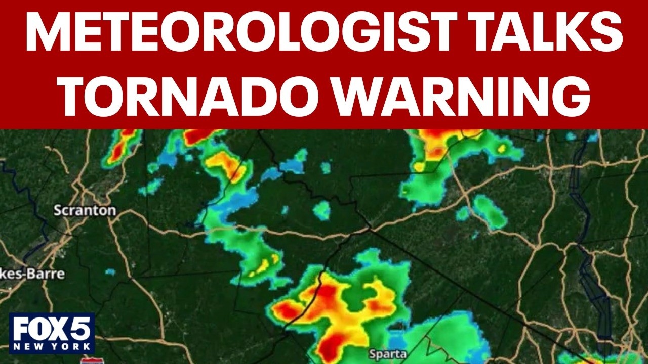 Video thumbnail for Chief meteorologist breaks down tornado warnings for NY, NJ