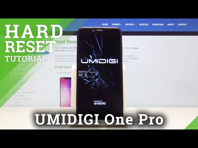 Video thumbnail for How to Factory Reset UMIDIGI One Pro – Bypass Screen Lock / Wipe Data