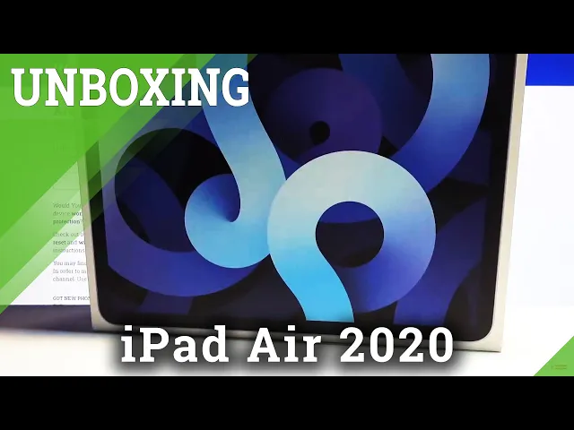 Video thumbnail for Unboxing APPLE iPad Air 2020 – Quick Review