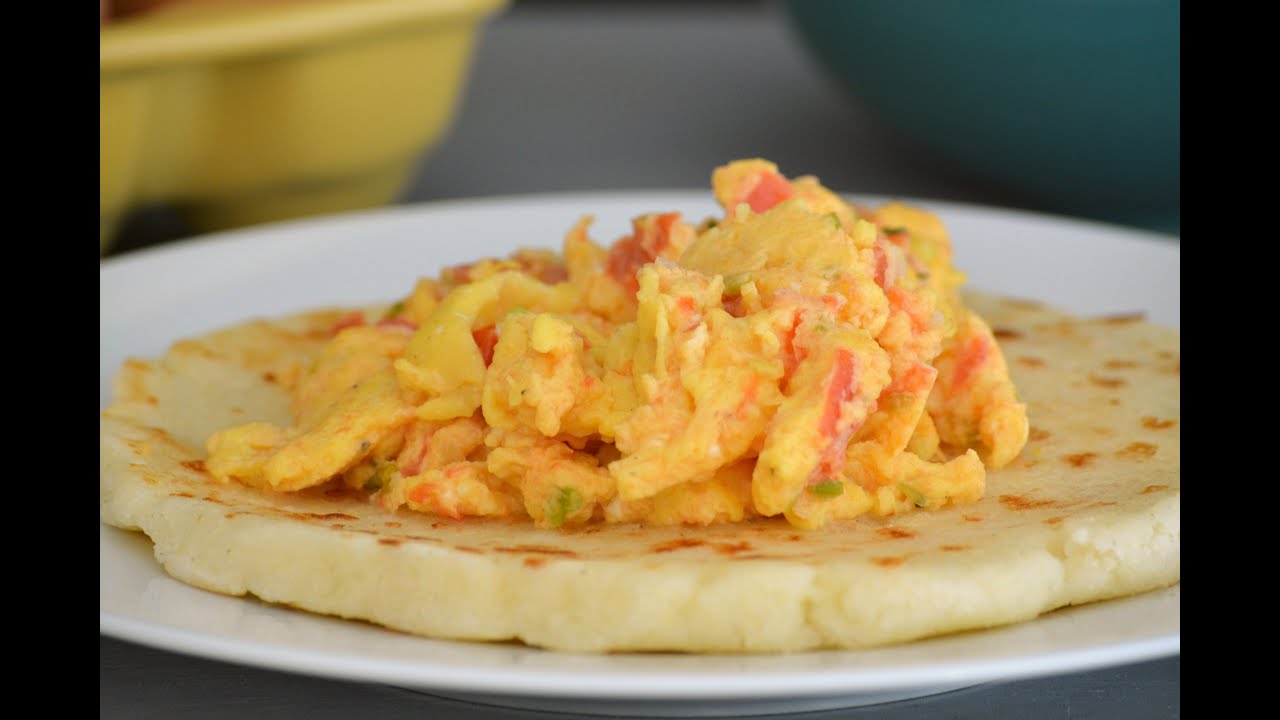 Video thumbnail for Huevos Pericos Recipe | How To Make Colombian Scrambled Eggs | SyS