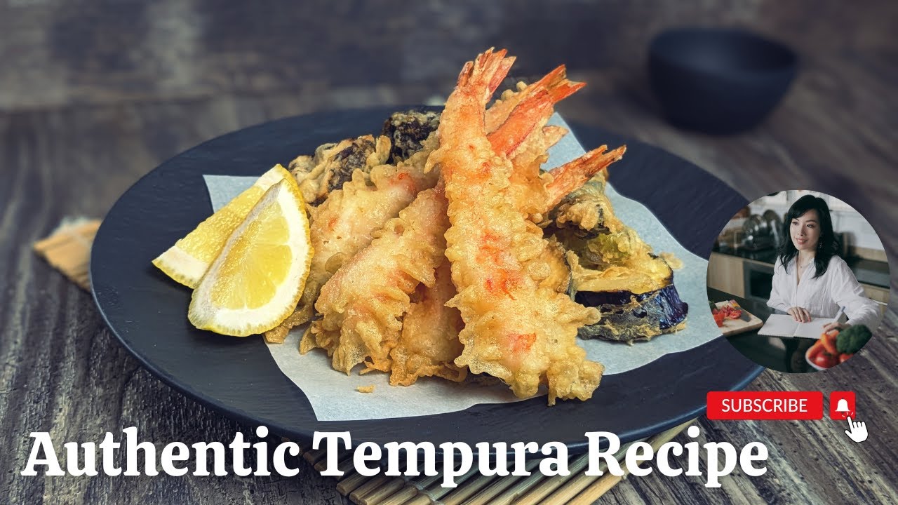 Video thumbnail for The Authentic Tempura Recipe | All Secrets Unveiled | Easy Japanese Recipe