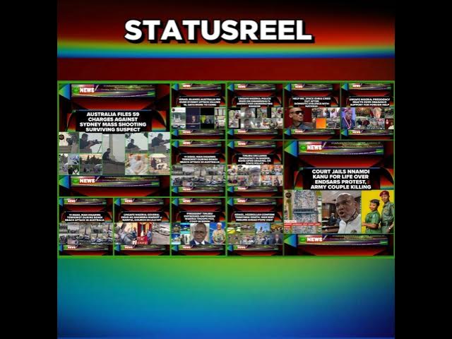 Video thumbnail for NewsStatusReel @5pm 17-12