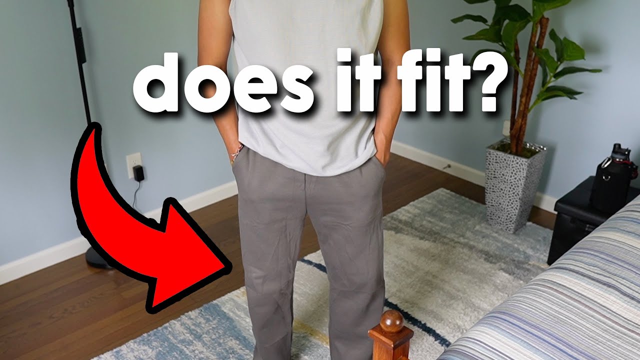 Video thumbnail for Deyeek Sweatpants Fit Test