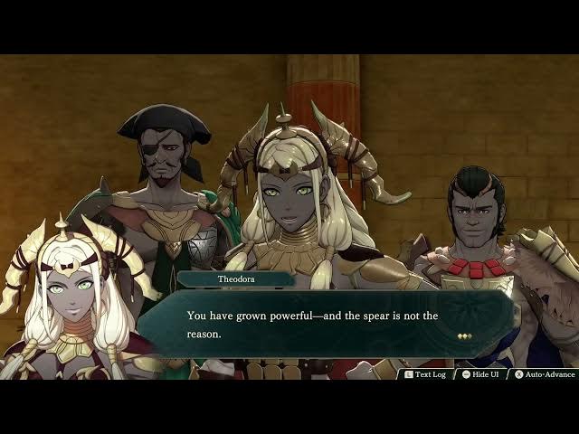 Video thumbnail for Fire Emblem: Fortune's Weave - 1 Cai's Path Ch 10: Battle vs Theodora | Post Fight: Talk To Theodora