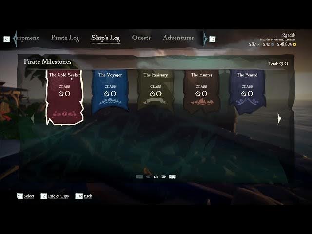 Video thumbnail for How To View Gold Hoarder's Level In Sea Of Thieves