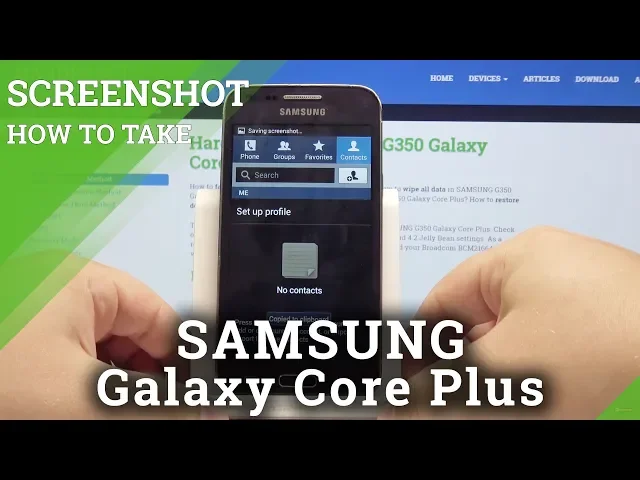 Video thumbnail for How to Take Screenshot in SAMSUNG Galaxy Core Plus - Capture & Save Screen