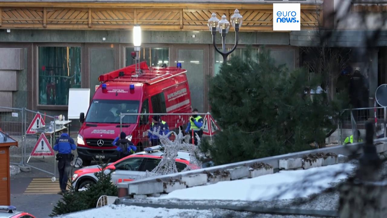 Video thumbnail for Death toll from New Year's eve fire in Switzerland rises to 41