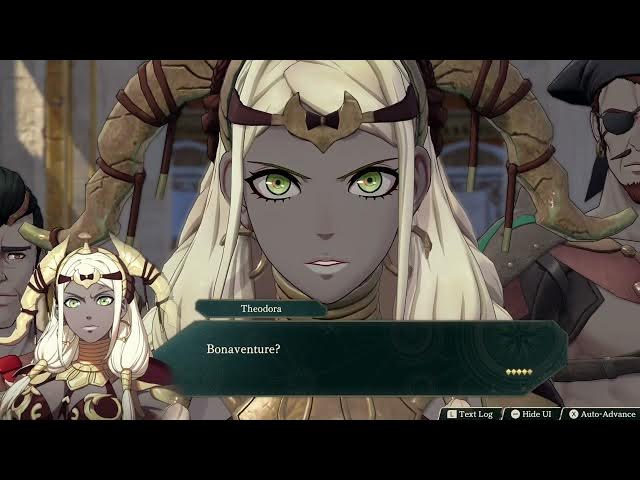 Video thumbnail for Fire Emblem: Fortune's Weave - 1 Theodora's Path Ch 3: Theodora Crushes a Shield Cutscene