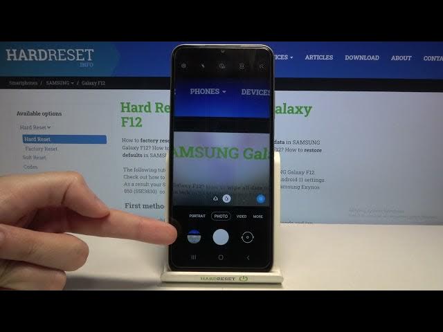 Video thumbnail for How to Enable Camera Gridlines on SAMSUNG Galaxy F12 – Use Gridlines