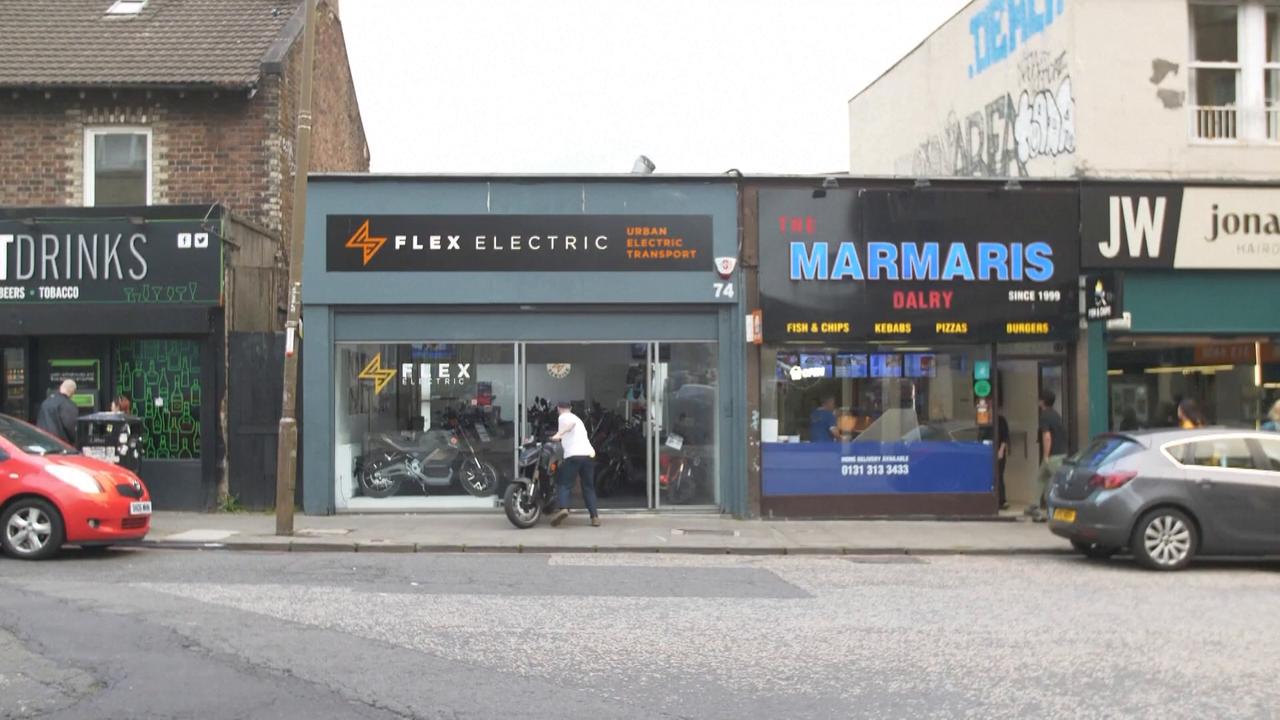 Video thumbnail for UK: Rising fuel prices driving more UK residents towards electric two-wheelers.